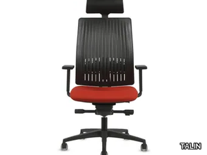 HON 2032 - Swivel height-adjustable office chair with headrest _ TALIN