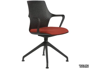 JOY 504 - Swivel Nylon® office chair with armrests _ TALIN