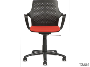 JOY 500 - Height-adjustable Nylon® chair with castors _ TALIN