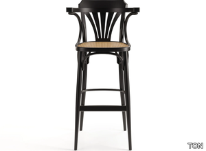 135 - High stool with armrests with back _ TON