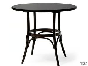 N° 252 - Round solid wood table _ TON