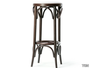 N° 73 - High wooden barstool _ TON