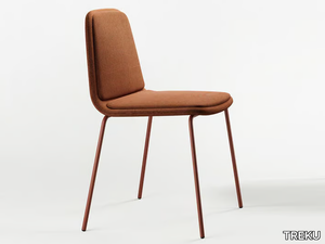 BISELL METAL - Upholstered fabric chair _ TREKU