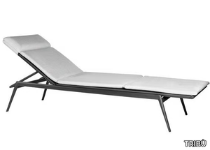 BRANCH - Recliner aluminium lounger _ TRIBÙ