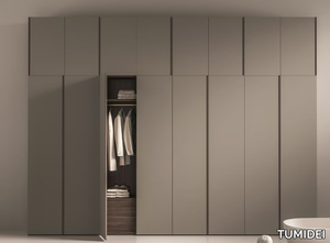 Wardrobe - Wardrobe with smooth hinged door _ TUMIDEI