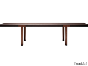 T–TABLE - Rectangular oak table _ Tacchini