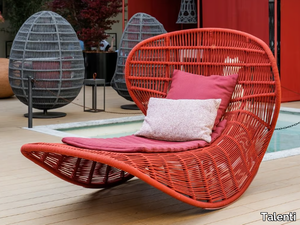 PANAMA ROCKING - Rocking rope garden armchair _ Talenti