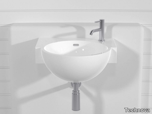 GOAL LATMG - Wall-mounted Pietraluce® washbasin _ Technova