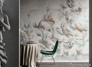 SOMERSET - Digital printing wallpaper with floral pattern _ Tecnografica