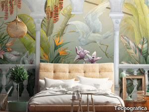 ARCADIA - Panoramic nonwoven wallpaper _ Tecnografica