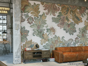 BOHEMIAN ROYALTY - Nonwoven wallpaper with floral pattern _ Tecnografica