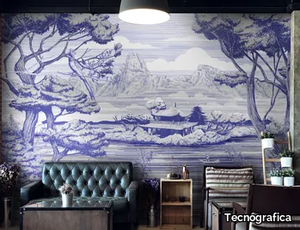 SHO - Landscape nonwoven wallpaper _ Tecnografica