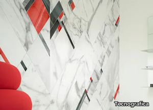 FIFTH AVENUE - Marble effect nonwoven wallpaper _ Tecnografica