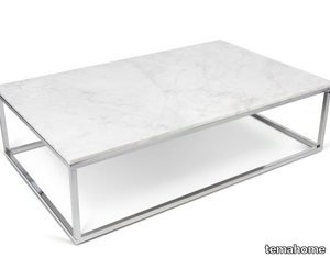 PRAIRIE - Rectangular marble coffee table _ temahome