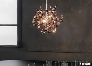 ARGENT N90 - LED or halogen metal pendant lamp _ TERZANI