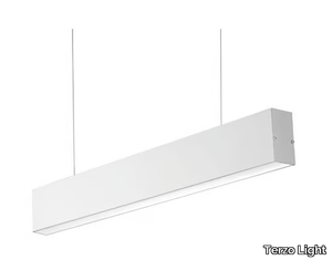 TRIMLESS - Ceiling mounted aluminium linear lighting profile _ Terzo Light