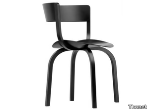 404 F - Wooden chair with armrests _ Thonet