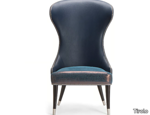 CAMELIA - Fabric armchair high-back _ Tirolo