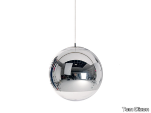 MIRROR BALL 50 - LED polycarbonate pendant lamp _ Tom Dixon