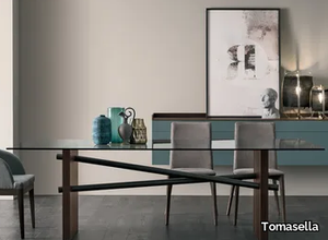PLINTO - Glass table _ Tomasella