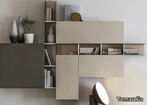 RASTER - Open metal wall cabinet with door _ Tomasella