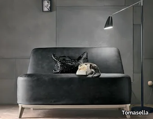 LOFT - Leather small sofa _ Tomasella