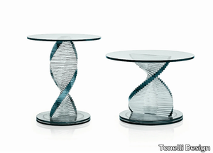 ELICA - Glass coffee table _ Tonelli Design