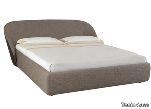 MAMA - Double bed with upholstered headboard _ Tonin Casa