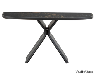 STILL ÉLIT - Demilune ash console table _ Tonin Casa