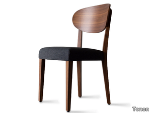 FRIENDLY - Upholstered wooden chair _ Tonon