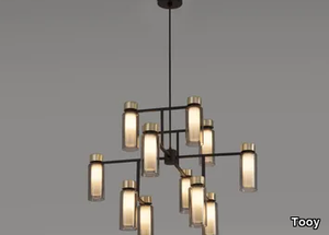 OSMAN - Painted metal chandelier _ Tooy