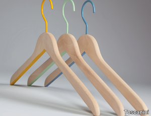 IRENE YELLOW, DUSTY BLUE, MINT GREEN - Beech clothes hanger _ Toscanini