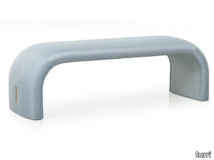 ECLIPSE - Upholstered fabric bench _ Turri