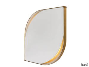 VINE - Wall-mounted mirror with integrated lighting _ Turri