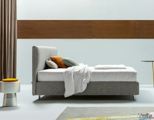 DREAD - Single or double bed with upholstered headboard _ Twils