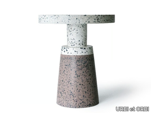 TERRA INCOGNITA - Round concrete coffee table _ URBI et ORBI