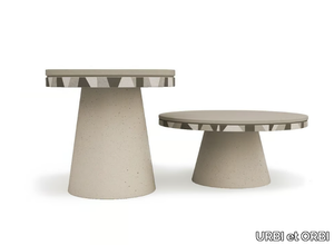 DJEMBE - Concrete coffee table _ URBI et ORBI