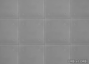 METAL FORM - Concrete wall tiles _ URBI et ORBI