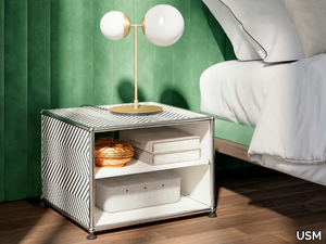 ZIGZAG - Metal coffee table / bedside table _ USM