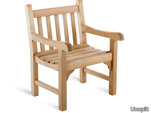 CHELSEA - Teak garden armchair with armrests _ Unopiù