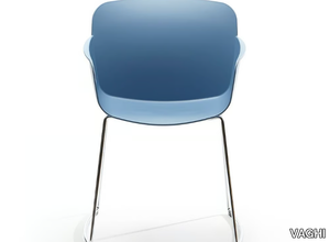 LIBERA ARMCHAIR - Sled base polypropylene reception chair _ VAGHI