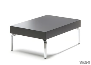 QUADRO - Low rectangular laminate coffee table _ VAGHI