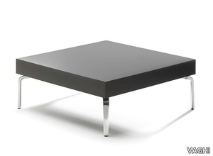 QUADRO - Low square laminate coffee table _ VAGHI