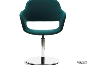 WIZARD - Swivel chair with armrests _ VAGHI