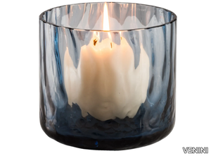 NIGHT IN VENICE - Blown glass candle holder _ VENINI