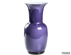 OPALINO - Handmade blown glass vase _ VENINI