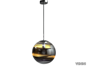 ROTONDO - Blown glass pendant lamp _ VENINI