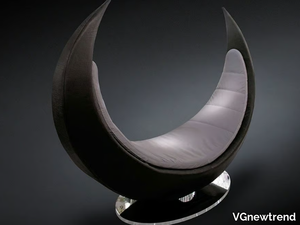 ECLIPSE - Swivel fabric armchair _ VGnewtrend