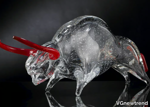 BULL - Glass decorative object _ VGnewtrend