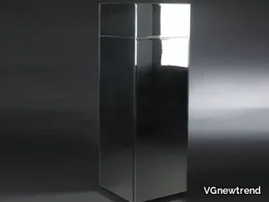 SPECCHIO - Mirrored glass pedestal _ VGnewtrend